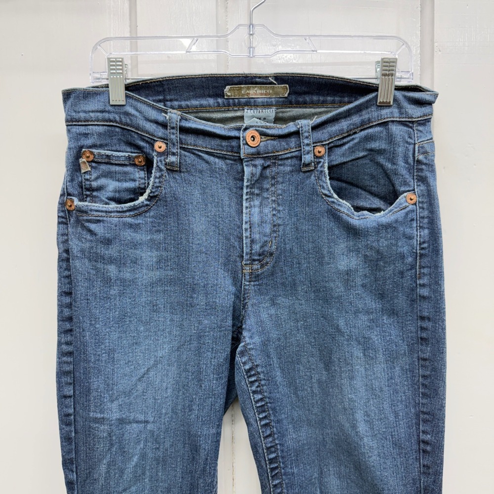 Vintage Z Cavaricci Denim Jeans Women's 8 Medium Wash Bootcut Blue‎ Pants - Picture 3 of 6